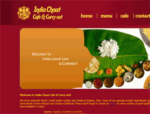 Tablet Screenshot of indiachaatcafe.com